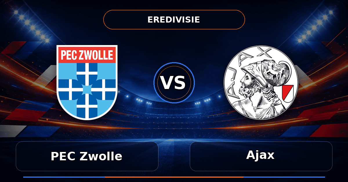 Nhận định PEC Zwolle vs Ajax