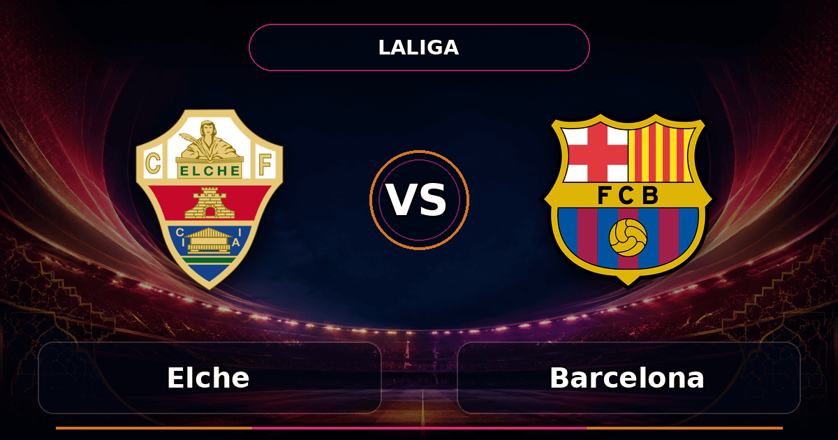 Nhận định Elche vs Barcelona