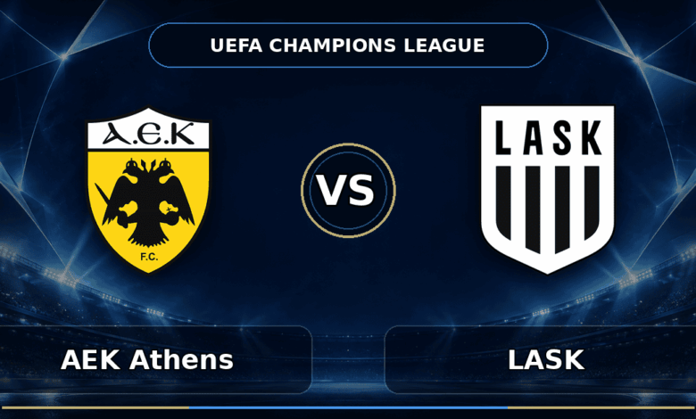 Nhận định AEK Athens vs LASK