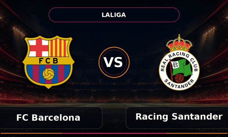 Nhận định FC Barcelona vs Racing Santander