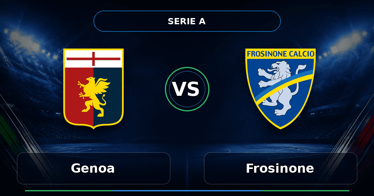 Nhận định Genoa vs Frosinone