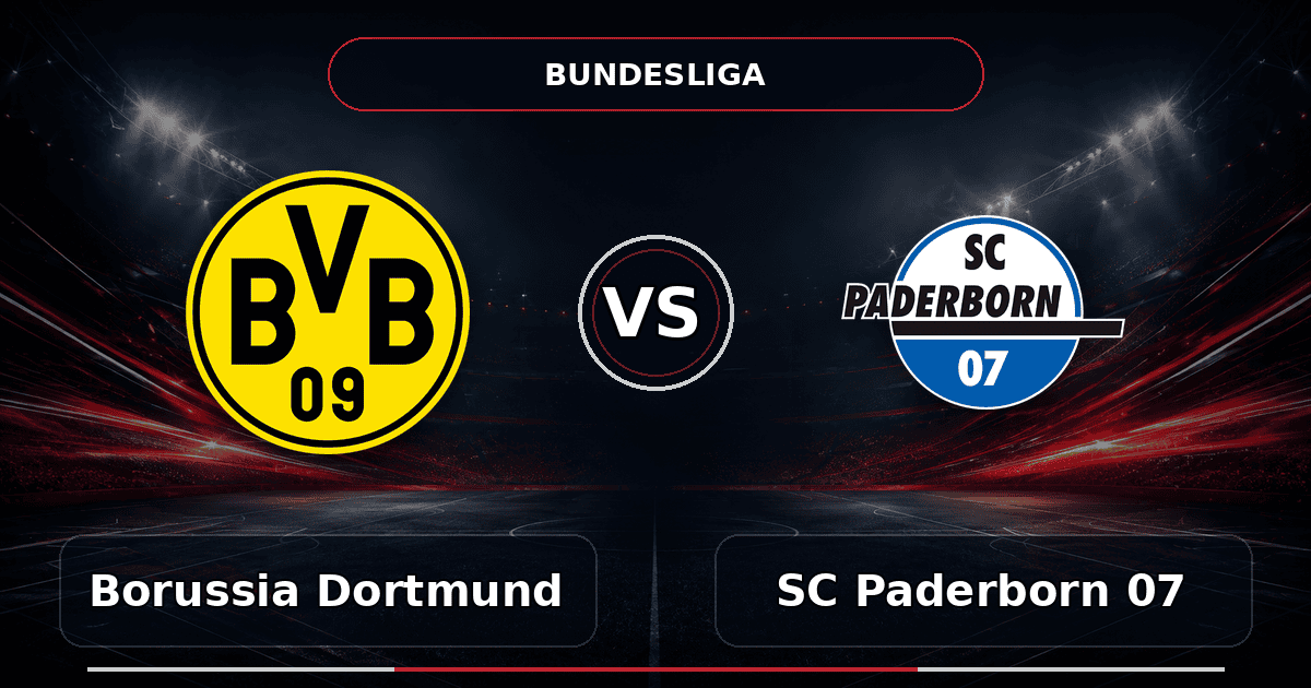 Nhận định Borussia Dortmund vs SC Paderborn 07