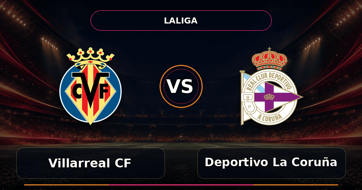 Nhận định Villarreal CF vs Deportivo La Coruña