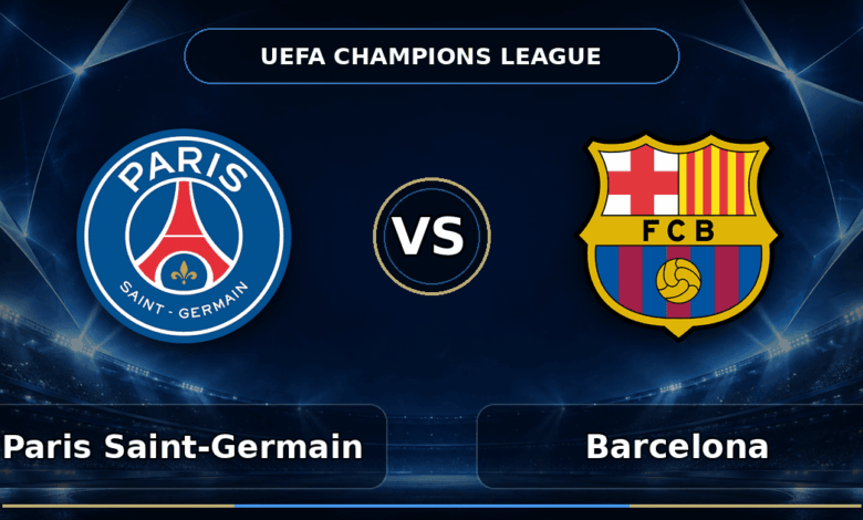 Nhận định Paris Saint-Germain vs Barcelona - Match Card