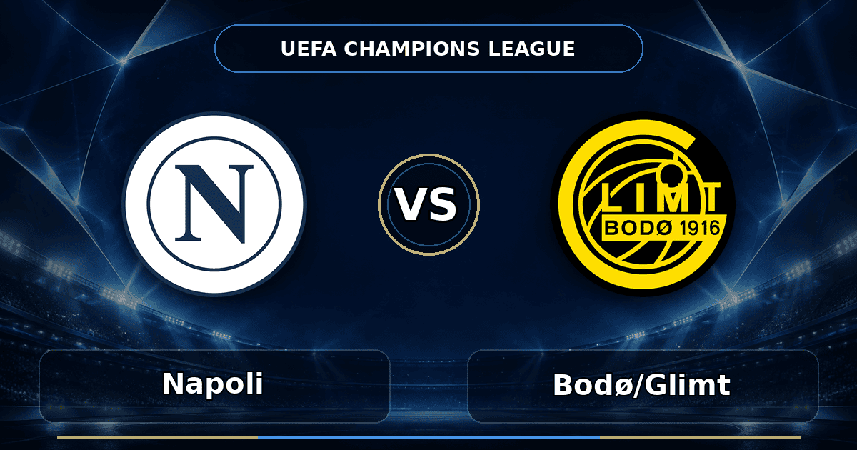 Nhận định Napoli vs Bodø/Glimt - Match Card