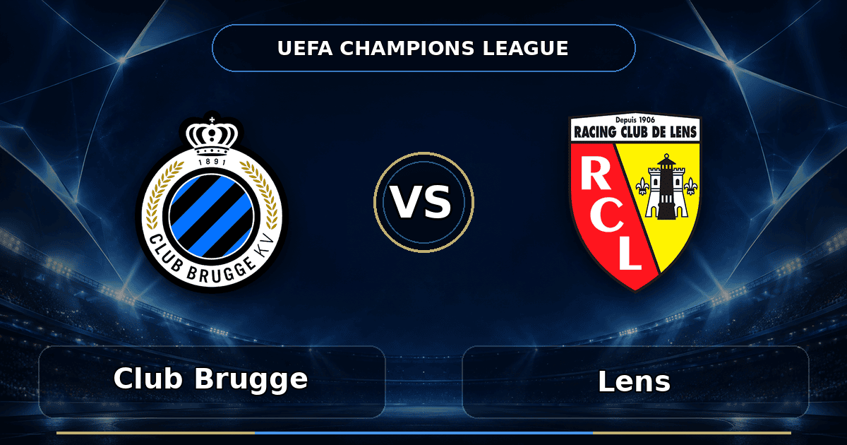 Nhận định Club Brugge vs Lens - Match Card