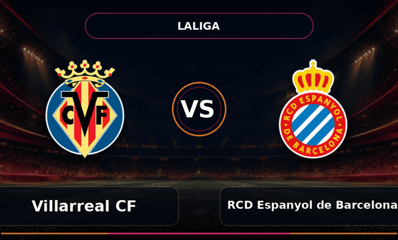 Nhận định Villarreal CF vs RCD Espanyol de Barcelona - Match Card