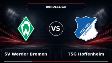 Nhận định SV Werder Bremen vs TSG Hoffenheim - Match Card