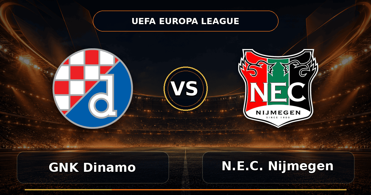 Nhận định GNK Dinamo vs N.E.C. Nijmegen - Match Card