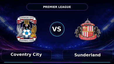 Nhận định Coventry City vs Sunderland - Match Card