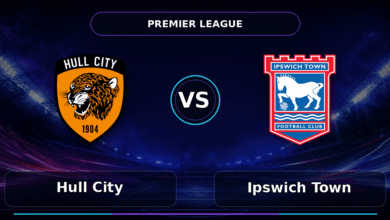 Nhận định Hull City vs Ipswich Town - Match Card