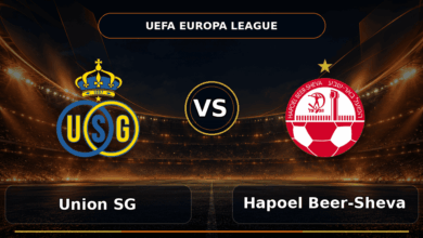 Nhận định Union SG vs Hapoel Beer-Sheva - Match Card