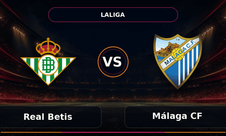 Nhận định Real Betis vs Málaga CF - Match Card