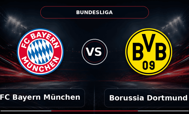 Nhận định FC Bayern München vs Borussia Dortmund - Match Card