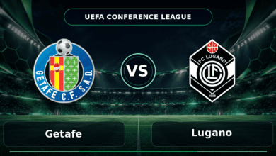Nhận định Getafe vs Lugano - Match Card