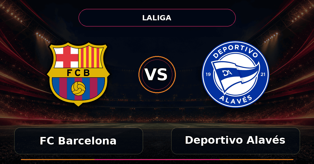 Nhận định FC Barcelona vs Deportivo Alavés - Match Card