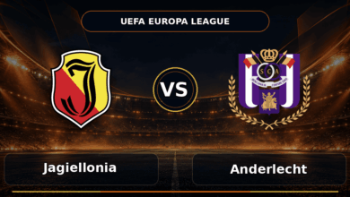 Nhận định Jagiellonia vs Anderlecht - Match Card