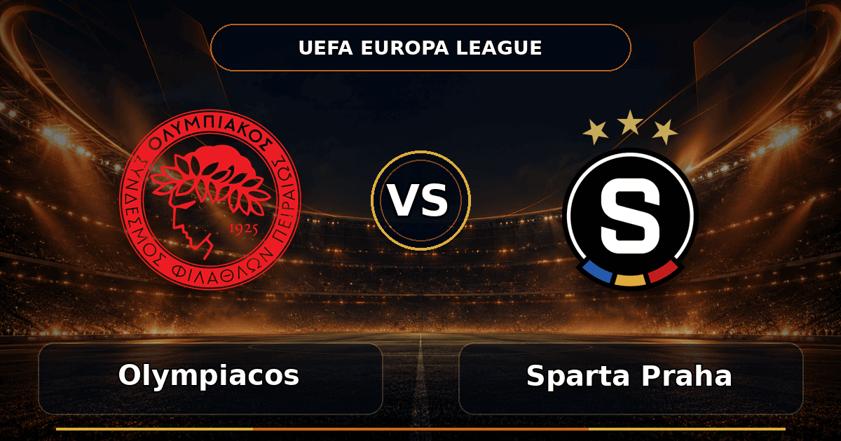 Nhận định Olympiacos vs Sparta Praha - Match Card