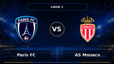 Nhận định Paris FC vs AS Monaco - Match Card