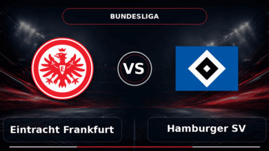 Nhận định Eintracht Frankfurt vs Hamburger SV - Match Card