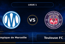 Nhận định Olympique de Marseille vs Toulouse FC - Match Card
