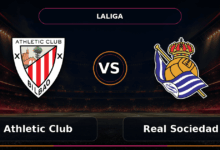 Nhận định Athletic Club vs Real Sociedad - Match Card