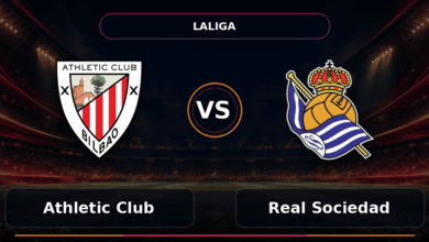 Nhận định Athletic Club vs Real Sociedad - Match Card