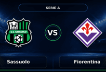 Nhận định Sassuolo vs Fiorentina - Match Card