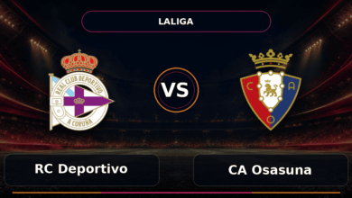 Nhận định RC Deportivo vs CA Osasuna - Match Card