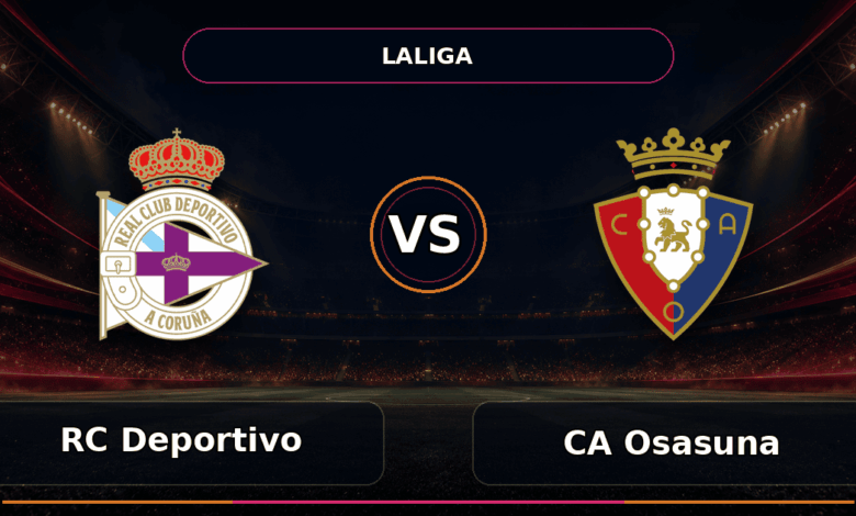 Nhận định RC Deportivo vs CA Osasuna - Match Card