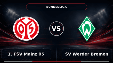 Nhận định 1. FSV Mainz 05 vs SV Werder Bremen - Match Card