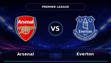 Nhận định Arsenal vs Everton - Match Card
