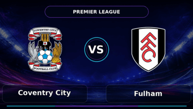 Nhận định Coventry City vs Fulham - Match Card