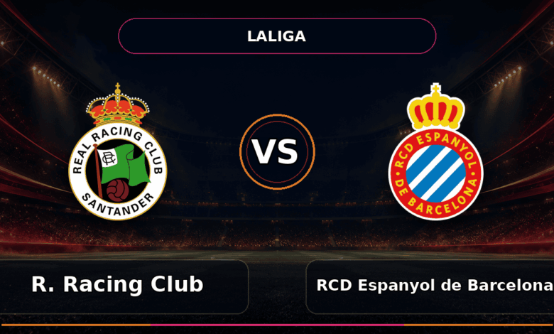 Nhận định R. Racing Club vs RCD Espanyol de Barcelona - Match Card