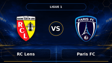 Nhận định RC Lens vs Paris FC - Match Card