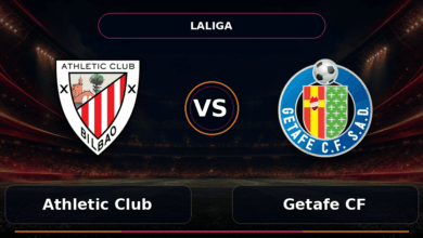 Nhận định Athletic Club vs Getafe CF - Match Card