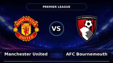 Nhận định Manchester United vs Bournemouth - Match Card