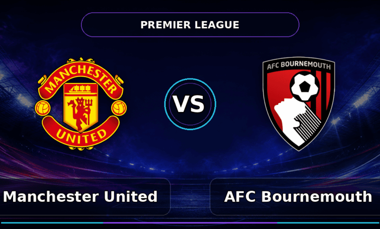Nhận định Manchester United vs Bournemouth - Match Card