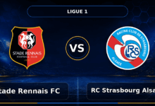 Nhận định Stade Rennais FC vs RC Strasbourg Alsace - Match Card