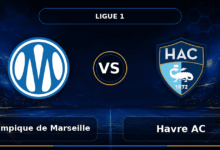 Nhận định Olympique de Marseille vs Havre AC - Match Card