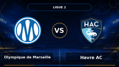Nhận định Olympique de Marseille vs Havre AC - Match Card