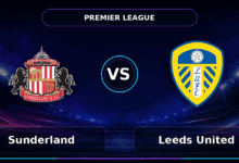 Nhận định Sunderland vs Leeds United - Match Card