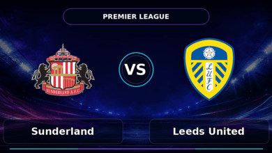 Nhận định Sunderland vs Leeds United - Match Card