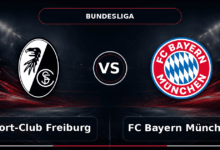 Nhận định Sport-Club Freiburg vs FC Bayern München - Match Card