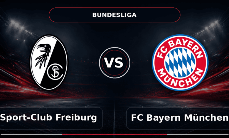 Nhận định Sport-Club Freiburg vs FC Bayern München - Match Card