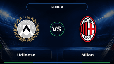 Nhận định Udinese vs Milan - Match Card