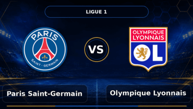 Nhận định Paris Saint-Germain vs Olympique Lyonnais - Match Card