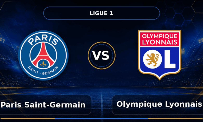 Nhận định Paris Saint-Germain vs Olympique Lyonnais - Match Card