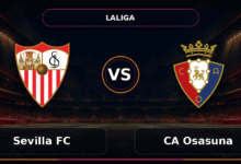 Nhận định Sevilla FC vs CA Osasuna - Match Card